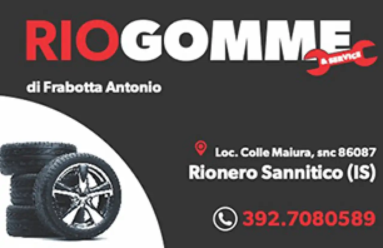 Banner Rio Gomme 306 per 198 pixel